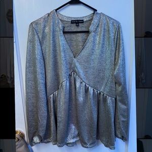 Kim & Cami Silver Blouse